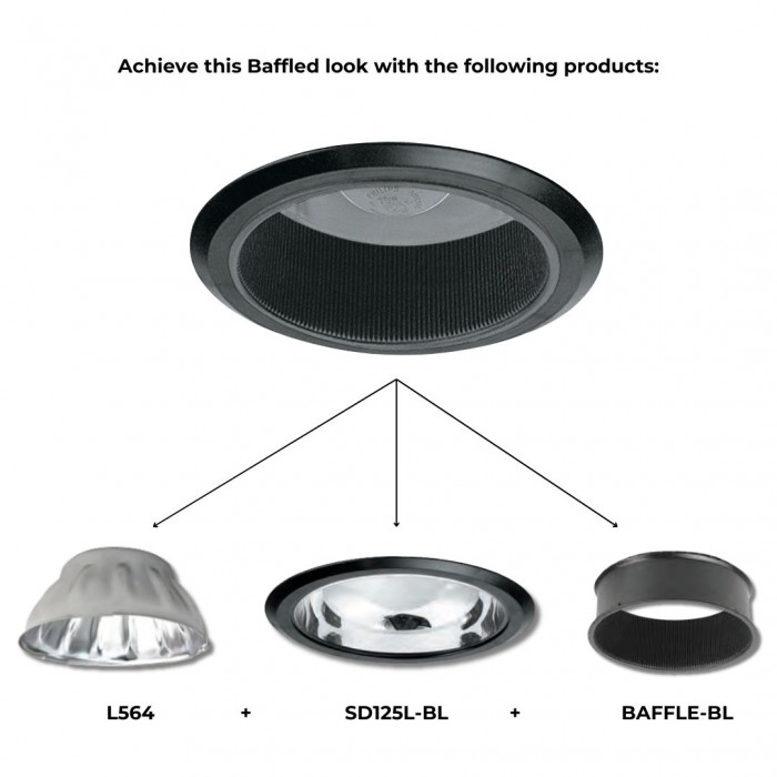 L564 Shown with SD125L BL BAFFLE BL Web Rez v3