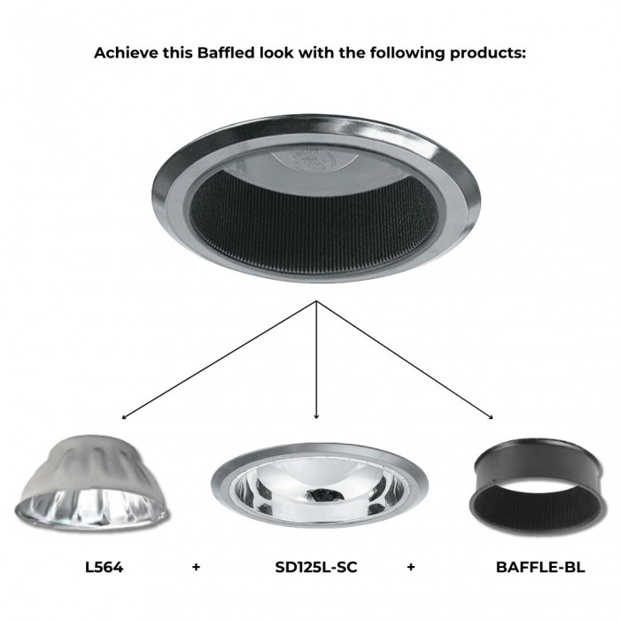 L564 Shown with SD125L SC BAFFLE BL Web Rez v2