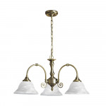R9353 3P AB Heritage 3 Light Pendant Alabster Shade Web Rez