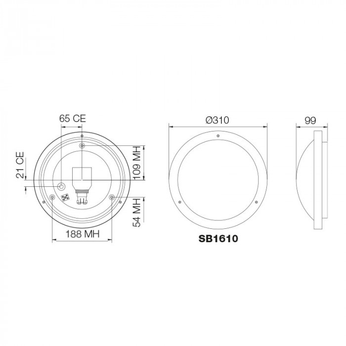 SB1610 Line Drawing