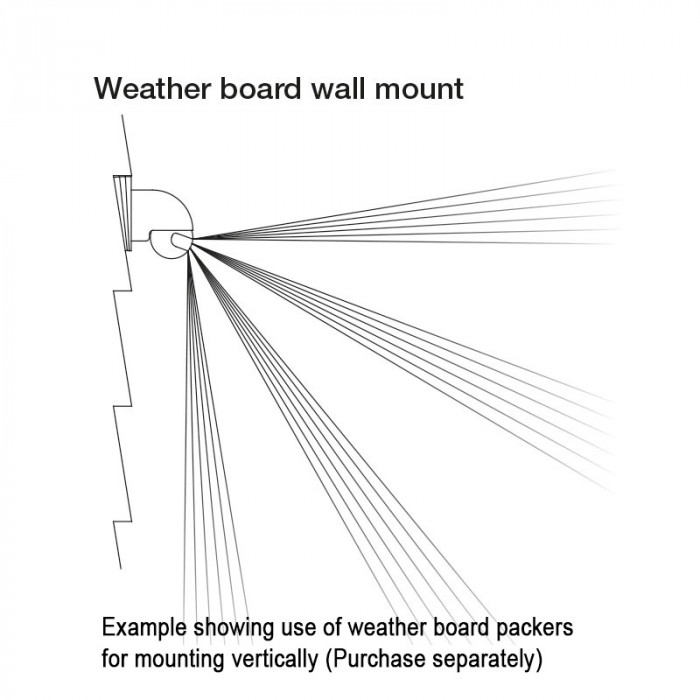 Sensor Mount Weatherboard