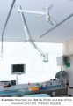 mounting option LSM 16 shown in hospital setting